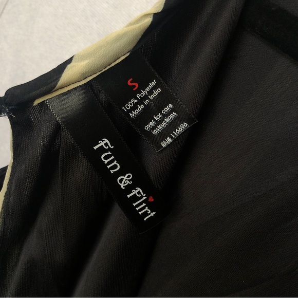 Striped Mini Dress - Picture 4 of 4